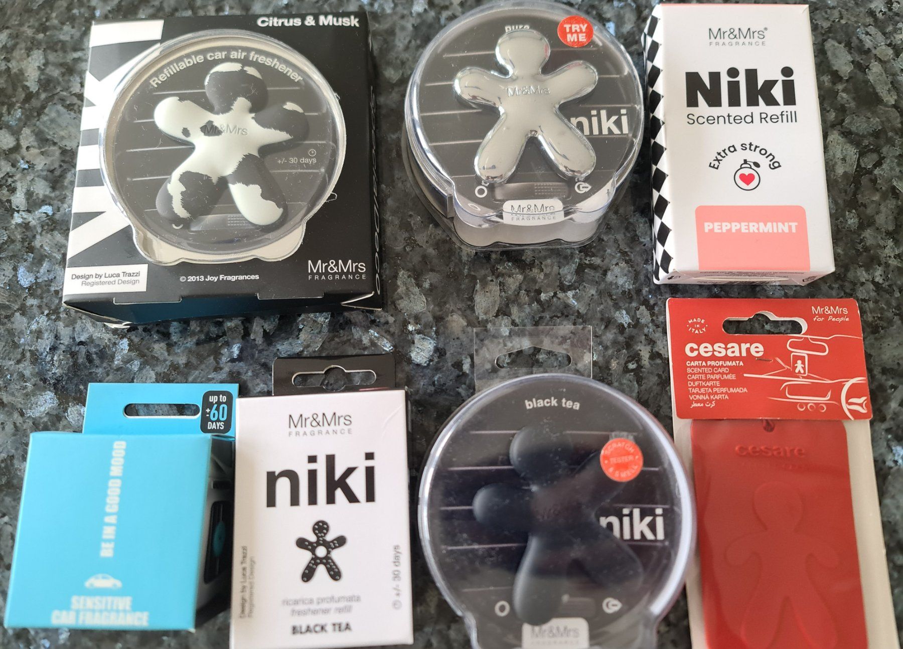 Deodoranti per ambiente: 10 stück Neu Auto Duft Lufterfrischer Mr&Mrs Wunderbaum – Nuovo e nell'imballaggio originale da Uerkheim venduto da Kaufoption 1