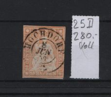 Strubel D / 25D Vollrand + schön Kat. 280.-