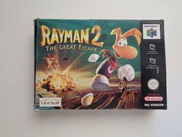 Rayman 2 The Great Escape Nintendo 64 N64 PAL OVP