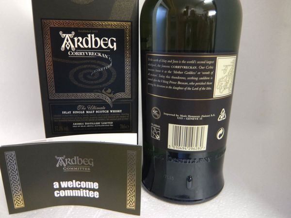 Ardbeg Bevande alcoliche: 1 Flasche Ardbeg Corryvreckan 57.1% – Nuovo e nell'imballaggio originale da Wöschnau venduto da Vinsale 5