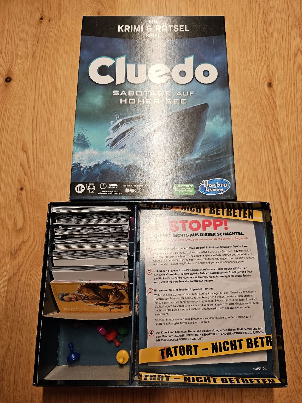 Hasbro Giochi: Cluedo - Sabotage auf hoher See – Usato da Rickenbach Sulz venduto da michelho 2