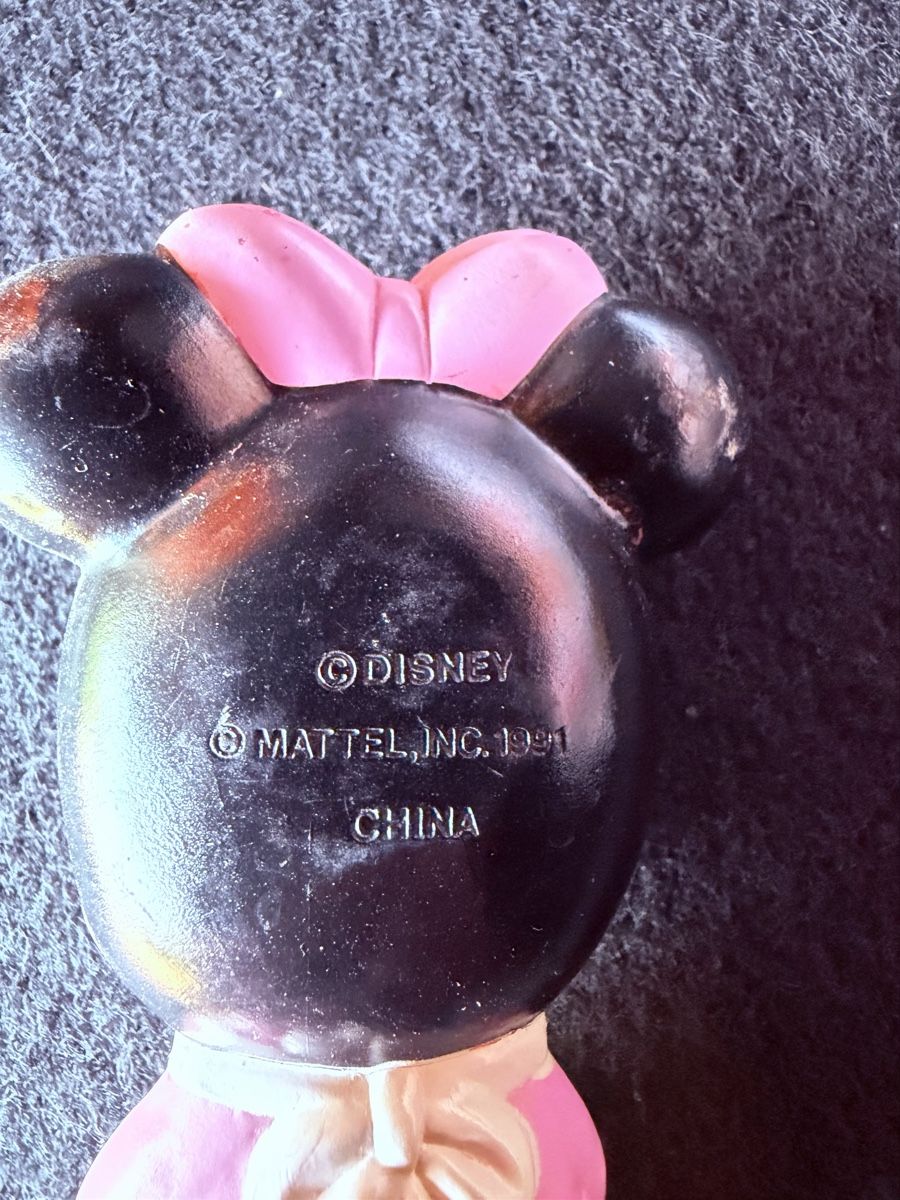 Disney Giocattoli: Vintage Baby Minnie Mouse Quietschfigur – Usato da Gockhausen venduto da geo_ydf6 1