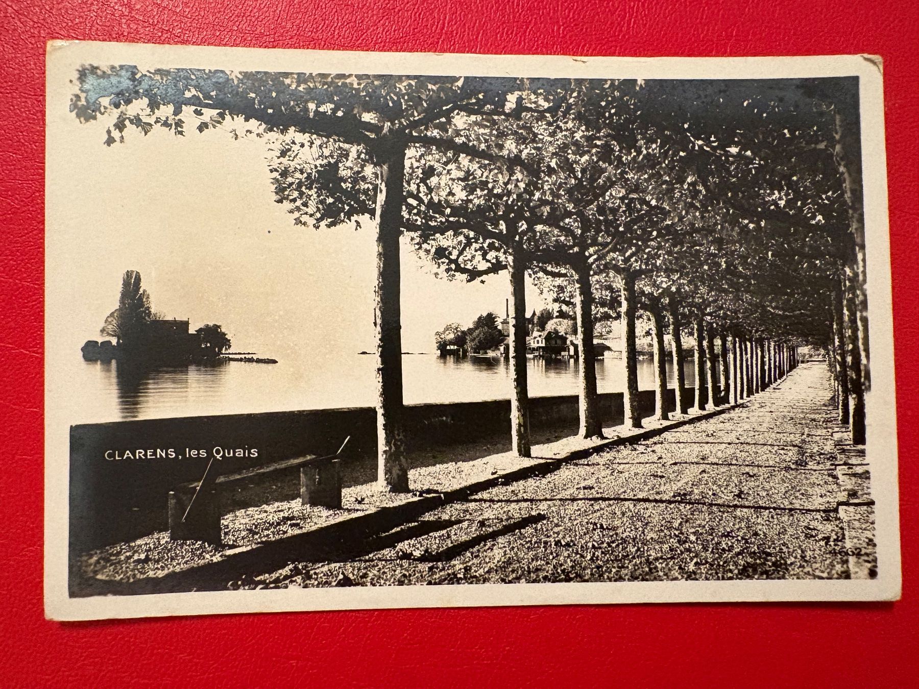 Cartoline postali: 1933 // Clarens les Quais – Usato da St-Légier-Chiésaz venduto da Theo006