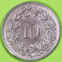 1931 / FR. 0.10 - MÜNZE / SEHR GUT ERHALTEN !