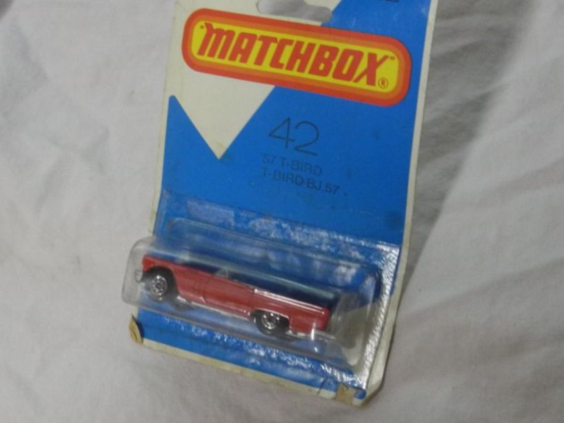 Matchbox Modellautos: MATCHBOX  NR. T-BIRD 57   MIB – Neu und originalverpackt aus Gurtnellen von Murmeli99