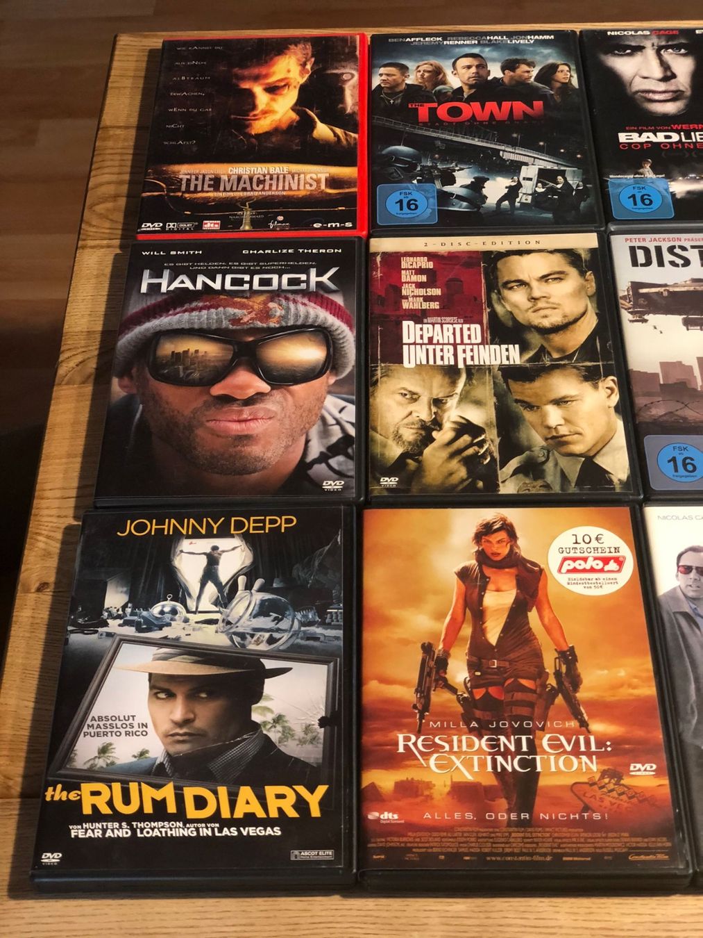 Tutti i DVDs: 12 diverse Action Filme – Usato da Röschenz venduto da Tashroal 2