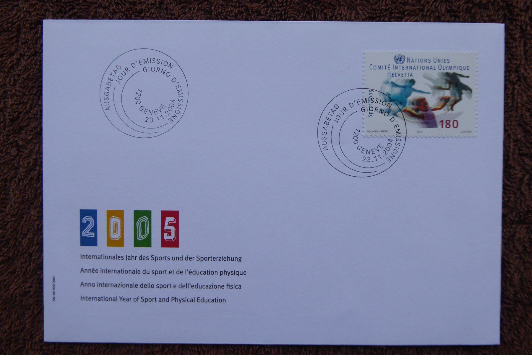 Tutti i francobolli: (F398) FDC 2004: Zst. Nr. 1140 – Usato da Basel venduto da scholle50