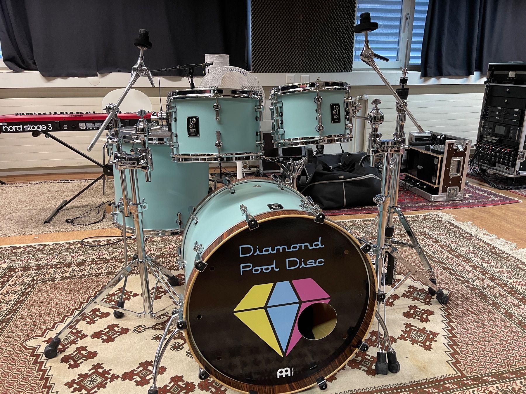 Sonor Strumenti musicali: Sonor SQ1 Cruiser Blue – Usato da Kriens venduto da janus17