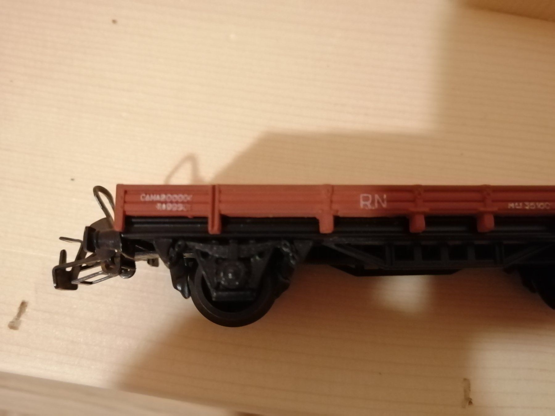 Modellini di ferrovie: Electrotren HO DC : RN wagon plat à 2 essieux – Usato da Buttes venduto da Cafe2005 8