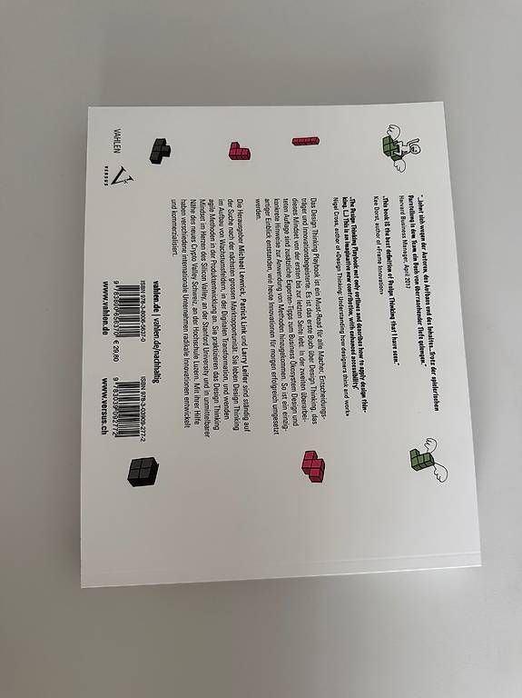 Libri: Das Design Thinking Playbook – Usato da Küsnacht ZH venduto da pet_65zf 1