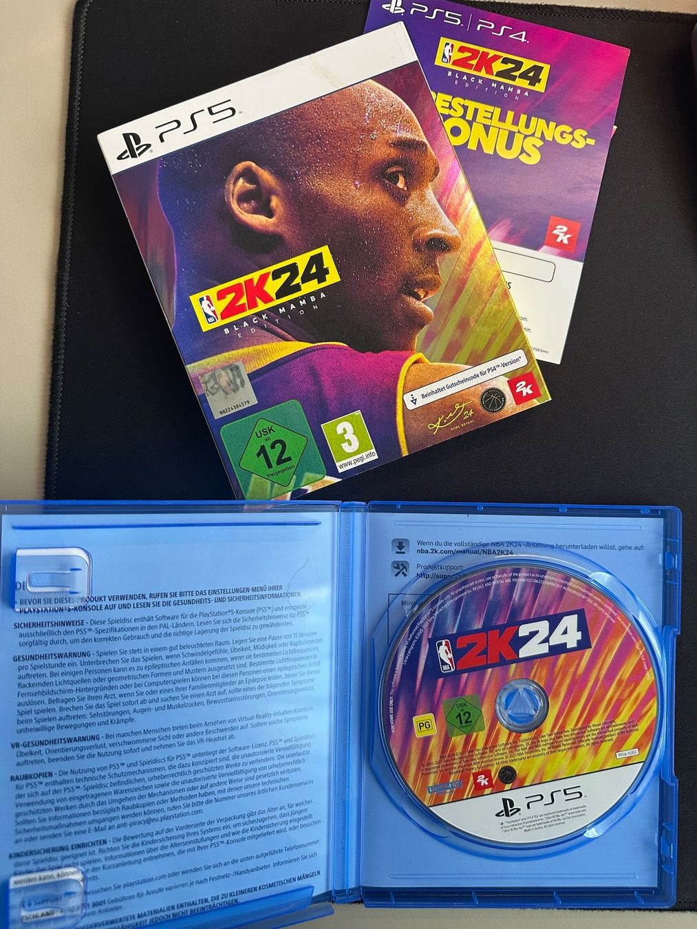 Sony Console: PS5 NBA 2K24 Black Mamba Limited Edition – Usato da Grenchen venduto da redstar03 4