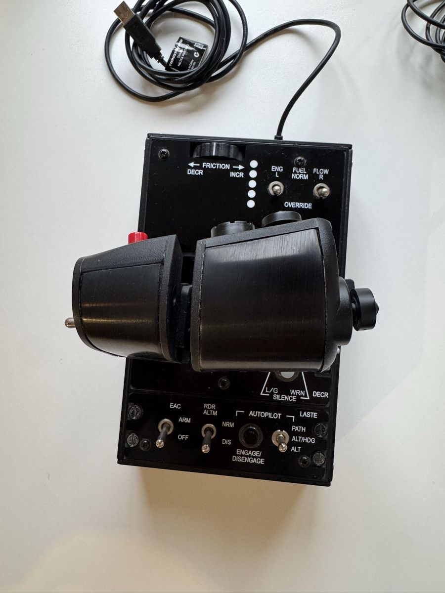 Thrustmaster Controller: Thrustmaster HOTAS Warthog (Joystick + Throttle) – Usato da Wohlen b. Bern venduto da col_fnb5 8
