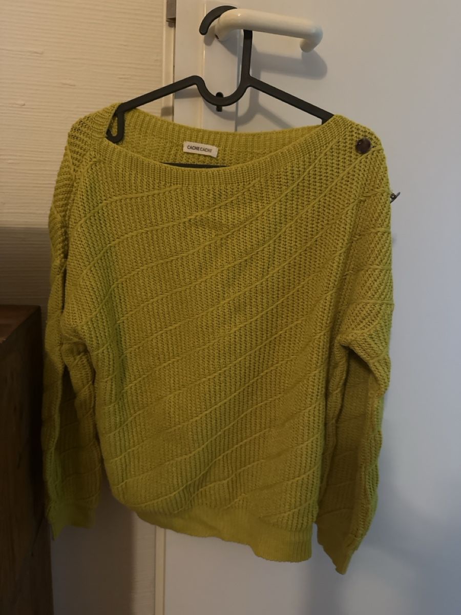 Pullover & Sweatshirts: Pull maille boutons épaule, bon état taille S  – Gebraucht aus Plan-les-Ouates von aur_z5pj 2