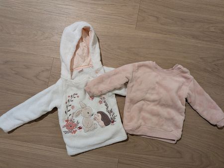 Set 2 Pullover Fleece  Grösse 86 gut erhalten