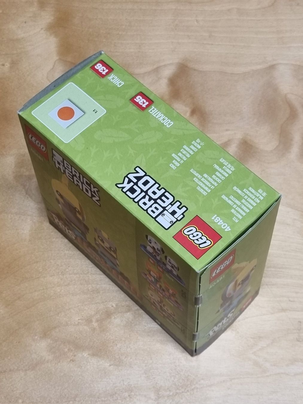 Lego Kit di costruzioni: LEGO BrickHeadz 40481 Cockatiel & Chick – Nuovo e nell'imballaggio originale da Basadingen venduto da NekoBricks 6