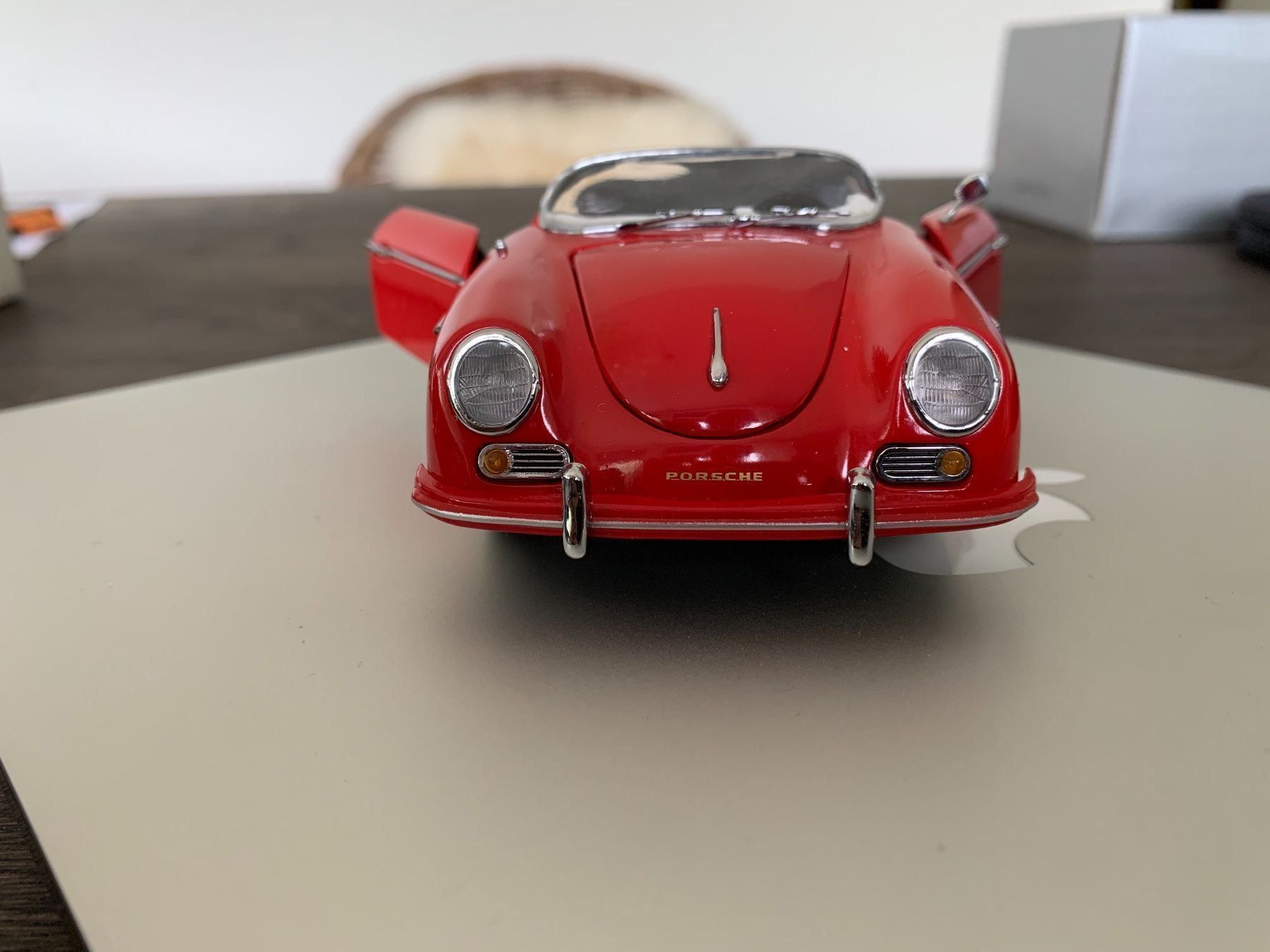 Porsche Modellini d'auto: Asahi Porsche 356 A Speedster 1956 – Nuovo e nell'imballaggio originale da Weesen venduto da Elmax1 4