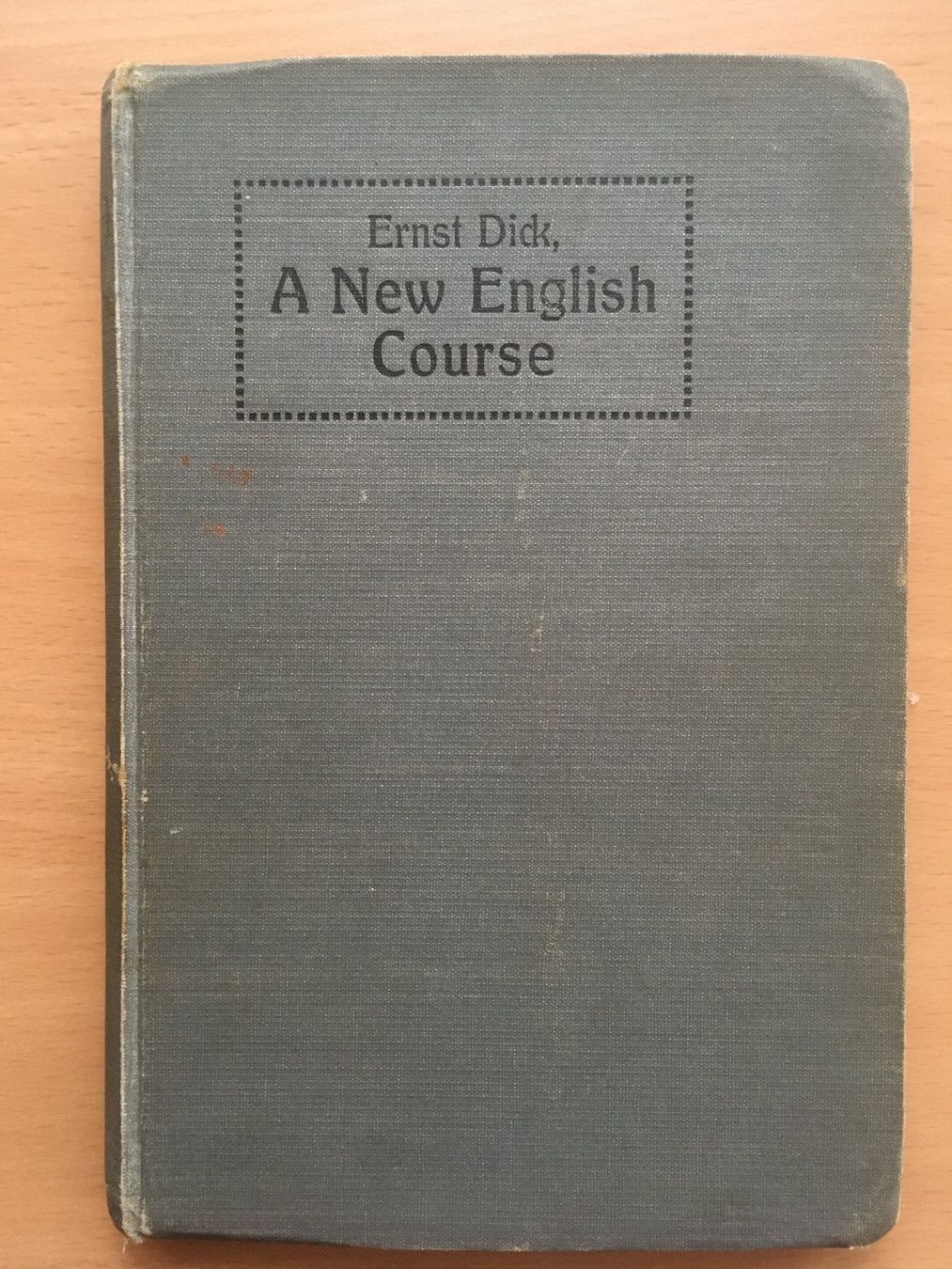 Libri: A new english Course - Ernst Dick (1912) – Usato da Grenchen venduto da Kogi7