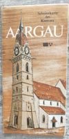 Aargau Schülerkarte - Ein Stück Schweizer Geschichte! 1980