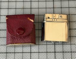 Rowenta Feuerzeug Klassisch Silber mit Etui, Vintage 50er