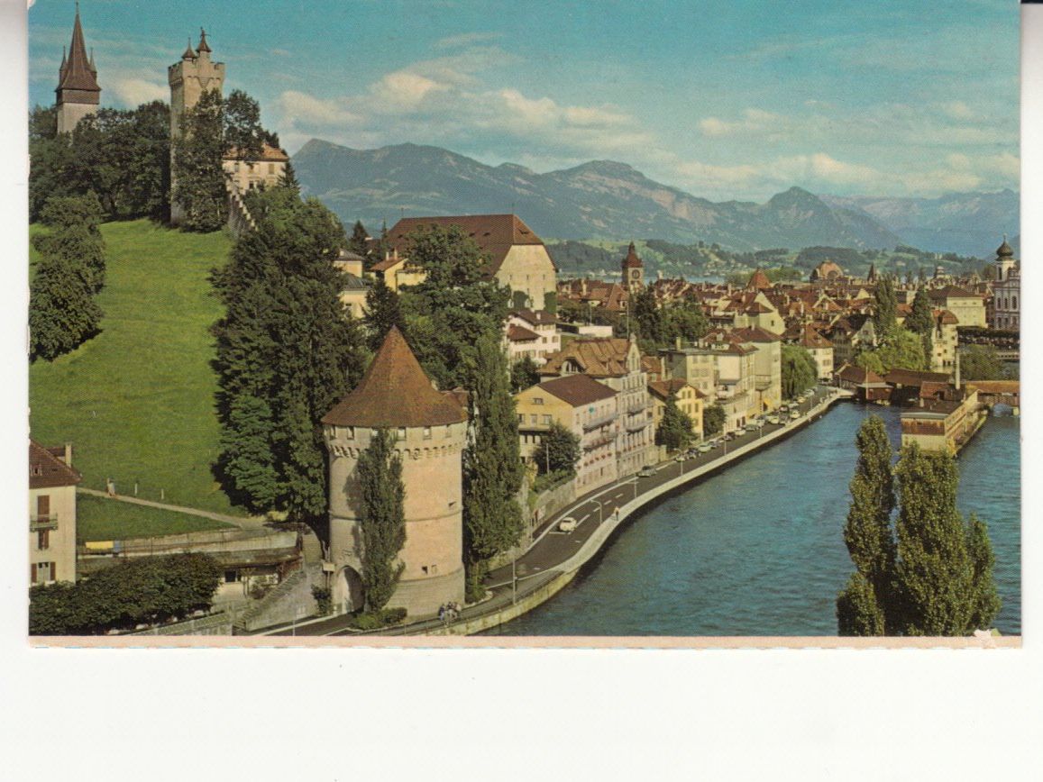Cartoline postali: Luzern Photoglob 1240 ca. 1960 – Usato da Bürglen TG venduto da StampGraf