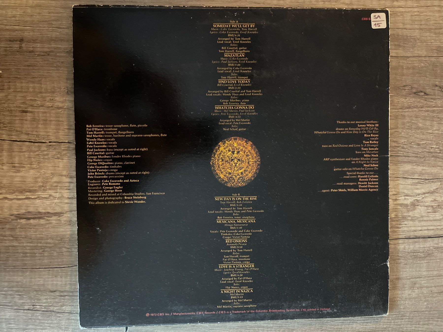 Dischi in vinile: S1780/Azteca - Pyramid Of The Moon – Usato da Frutigen venduto da Philippe_jsp 1