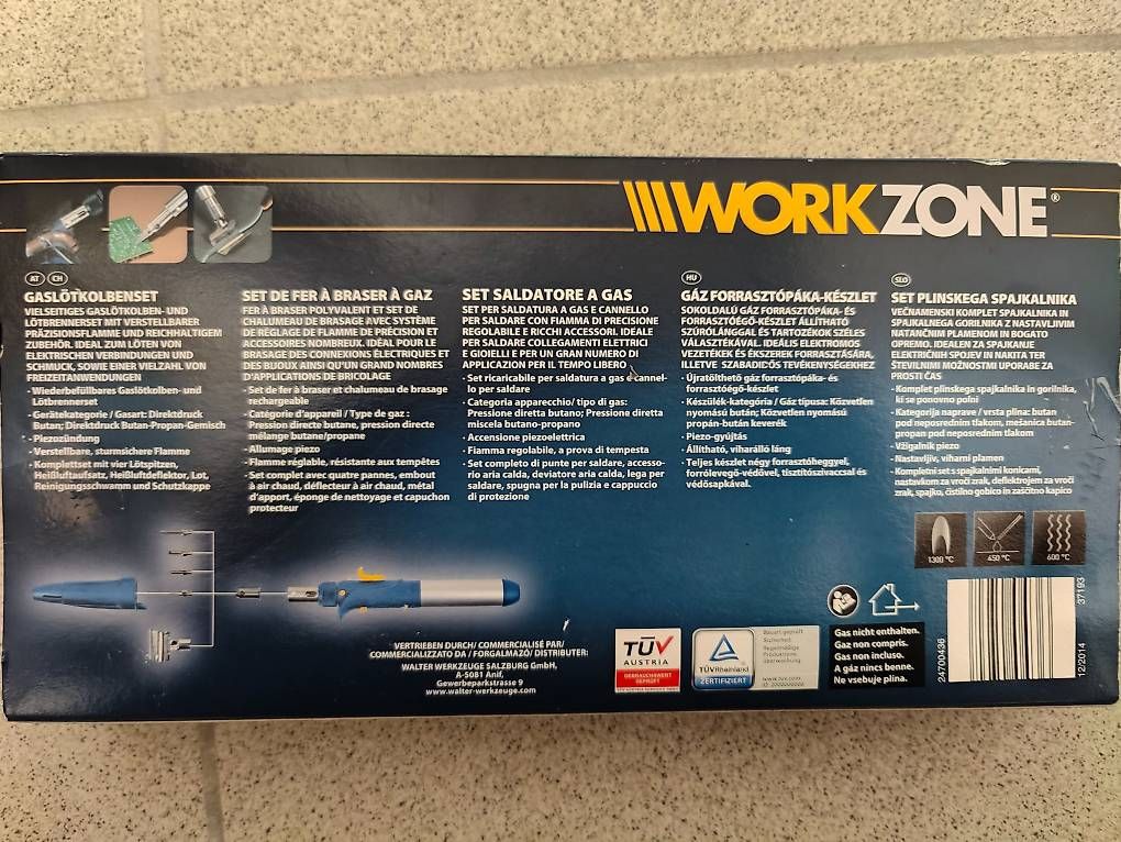 Alle Werkzeuge: Workzone Gaslötkolben, neu – Neu und originalverpackt aus Stäfa von TBStaefa 2