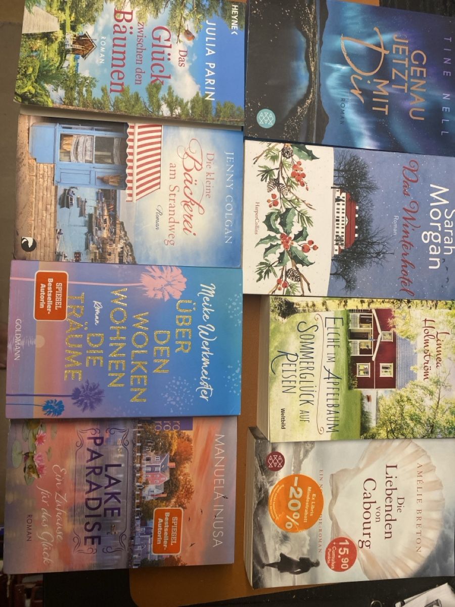 Libri: 8 Liebesromane Liebe Taschenbücher  – Usato da Erlinsbach SO venduto da Silverstorm