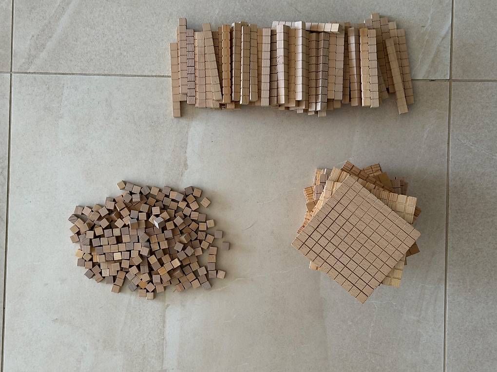 Jeux de construction: Dienes 10-er Systemsatz aus Buche – D'occasion à Schönenbuch par Herbie6446 4
