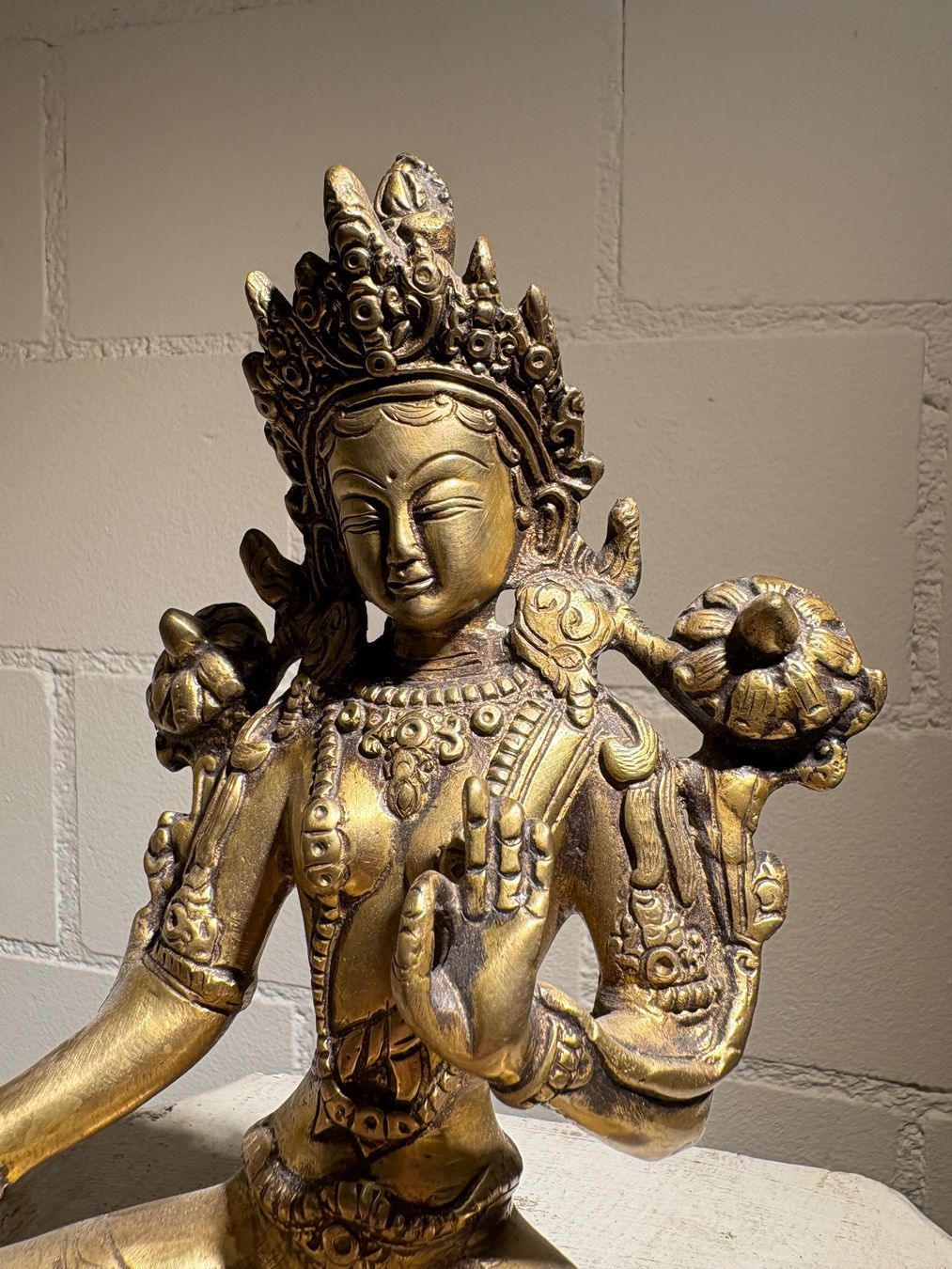 Sculture & Statue: Dewi Tara Messing 21 cm / 1.4 kg – Usato da Lenggenwil venduto da Unique_ 5