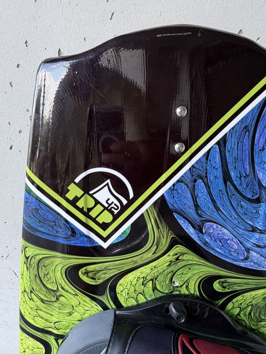 Tavole da surf e di nuoto: Wakeboard Liquid Force Trip 42 mit Bindung und Schuhen – Usato da Eschen venduto da audiandi 2