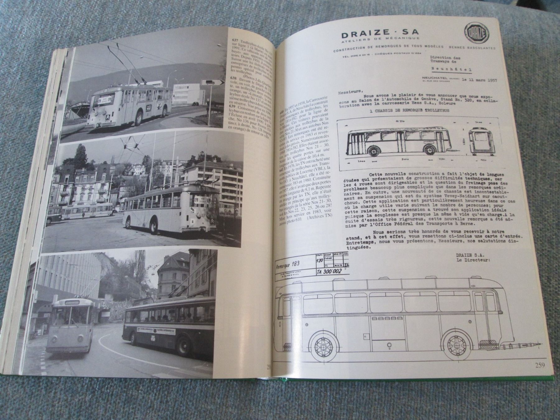Livres: Les Tramways de Neuchâtel II – D'occasion à Neuchâtel par Dualseele 7
