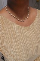  Collier Perles Vintage Français  Plaqué Or 18K (Neuf)