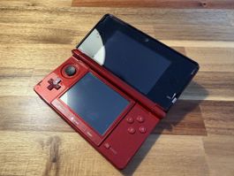 Console Nintendo 3DS japonaise rouge pour bricoleur