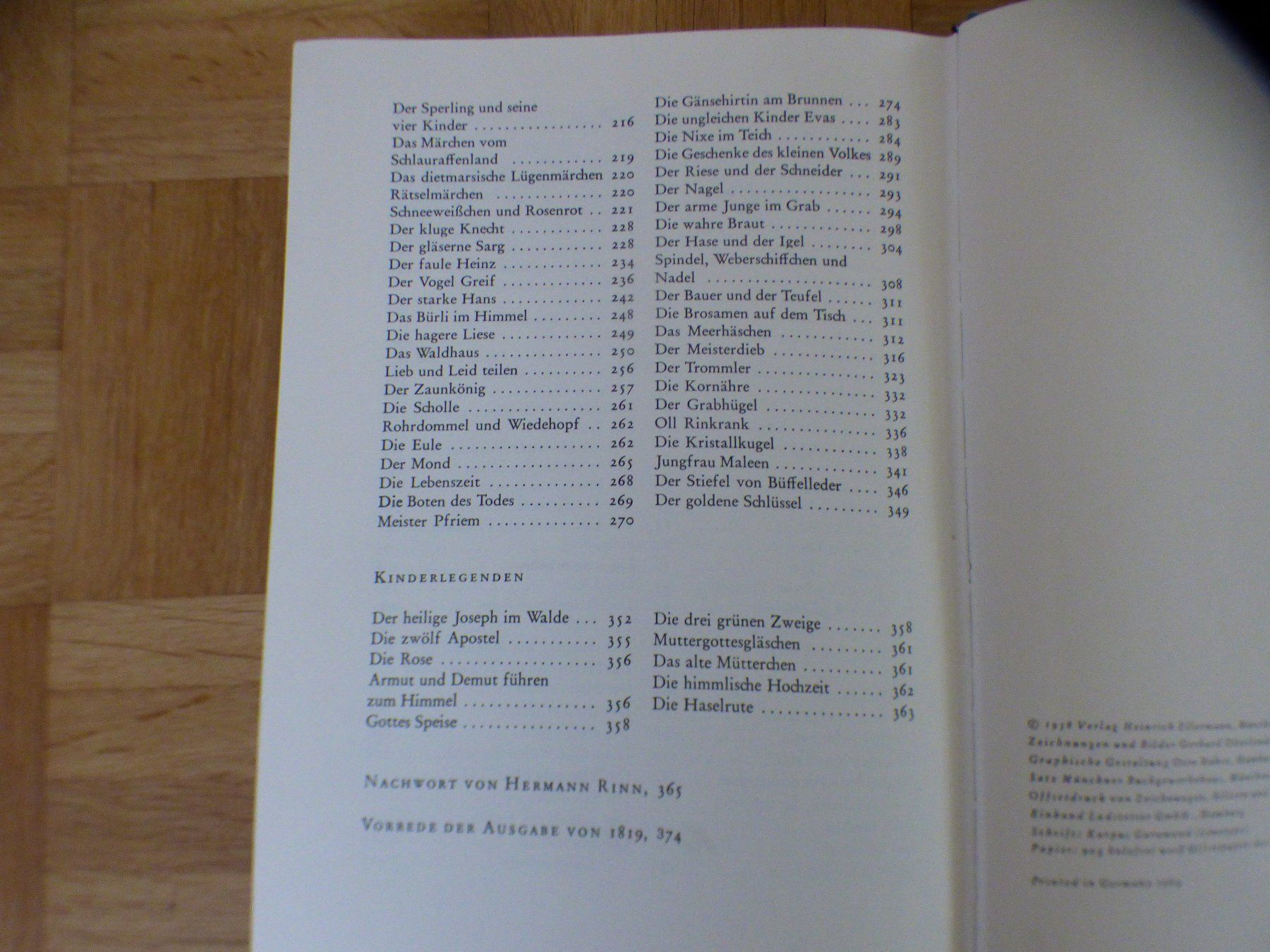 Bücher: Altes Märchenbuch – Gebraucht aus Münchenbuchsee von enzian59 7