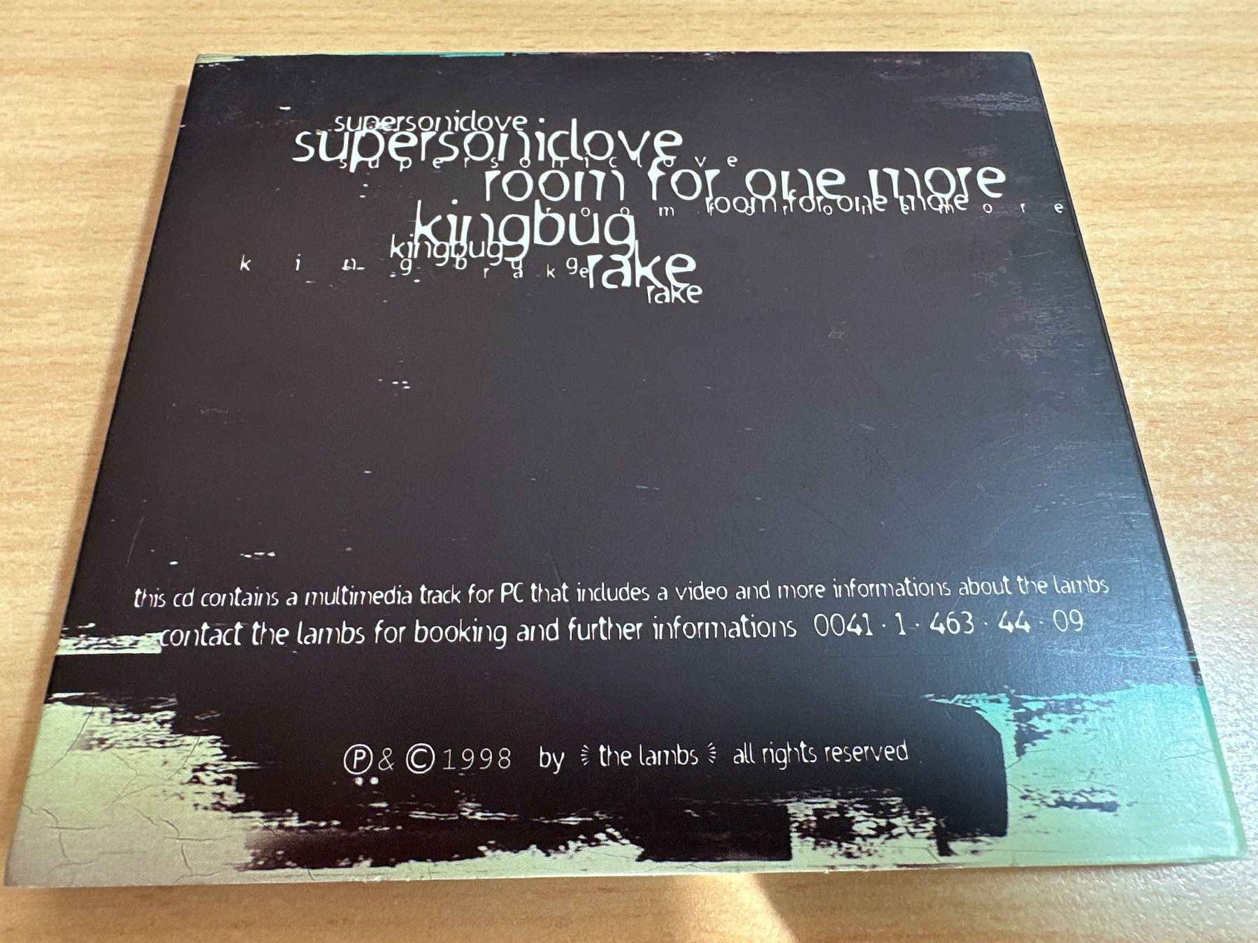 CD: The Lambs - Supersonic – Usato da Rikon im Tösstal venduto da Alpenmutz 1