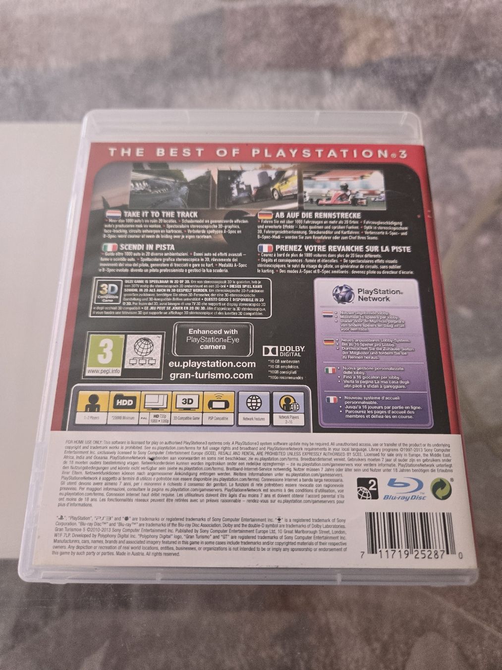 Jeux: Gran Turismo 5 PS3 – D'occasion à Bussigny par Kfdlt 1