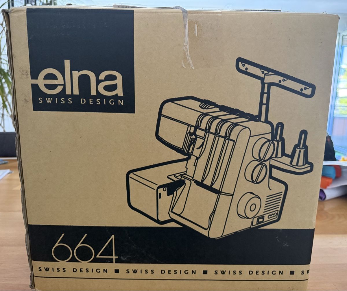 Elna Machines à coudre: Overlockmaschine Elna 664 mit Anleitung – D'occasion à Gattikon par Anita-E 1