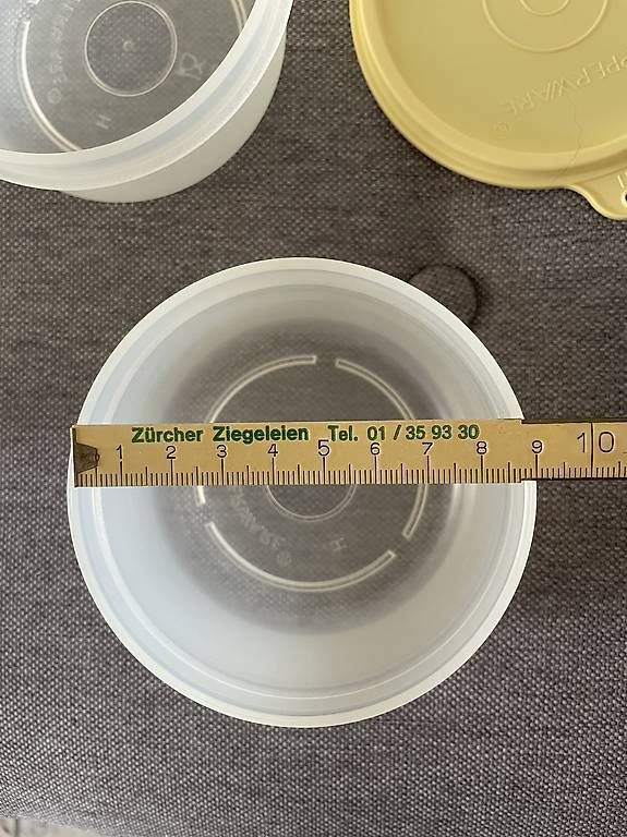 Contenitori & Simili: Tupperware 3er-Set mit Deckeln - Ø ca. 9 cm – Usato da Künten venduto da Gubapri 1