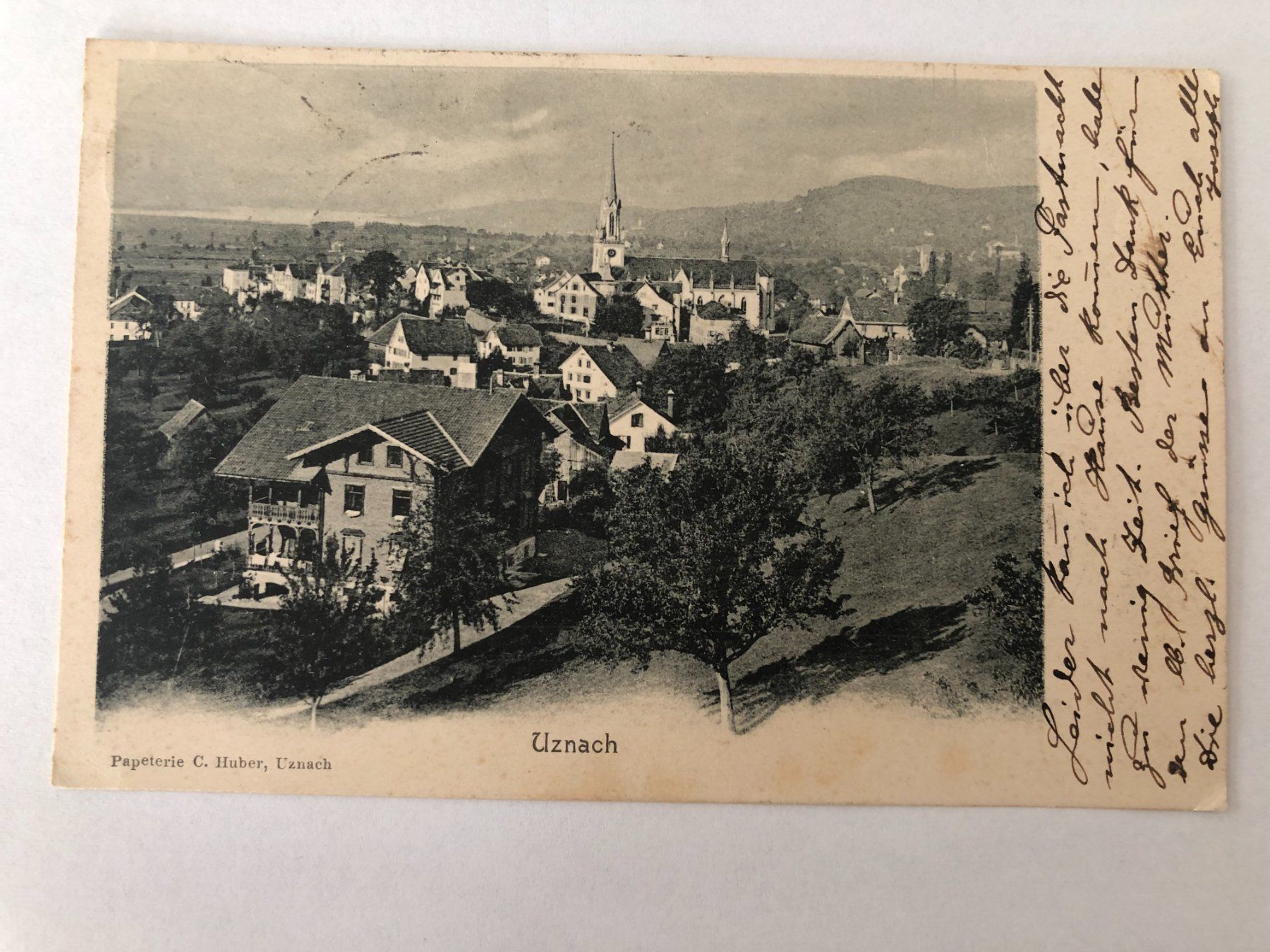 Cartes postales: Uznach 1903    alte AK – D'occasion à Pfäffikon ZH par Waltoversand
