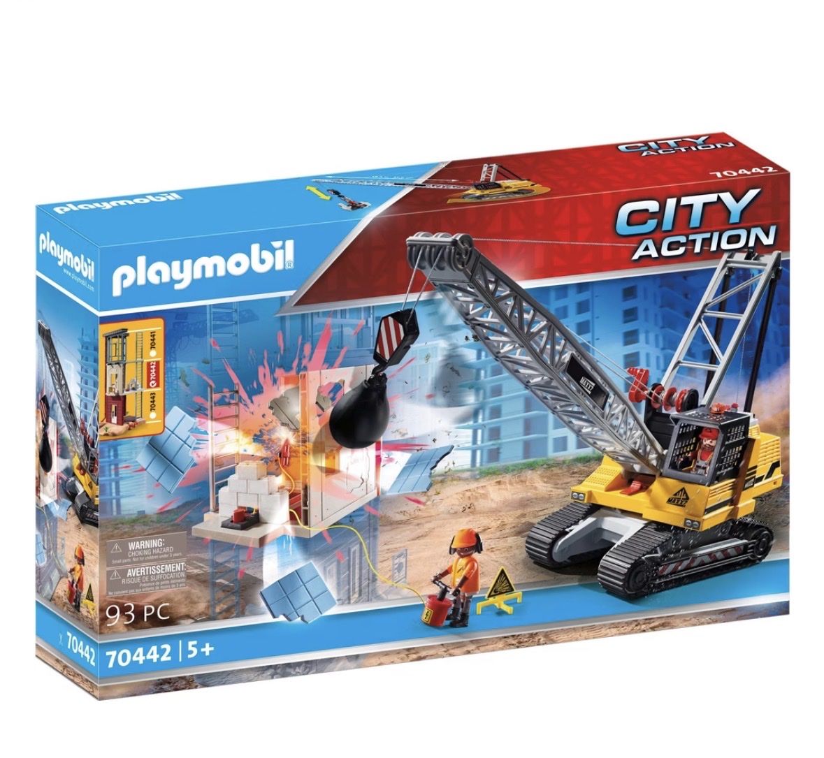 Playmobil Giocattoli: Playmobil Seilbagger 70442 – Usato da Muri AG venduto da Michael_Kueng