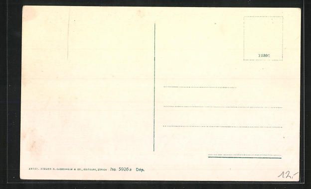 Cartoline postali: St. Moritz, Hotel Albana, Schlittenfahrt – Usato da Berlin venduto da bartko-reher 1