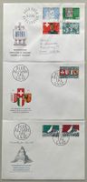 Schweizer Briefmarken; alle FDC des Jahres 1965