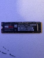 Samsung SSD 990 PRO 2TB M.2 NVMe neuwertig