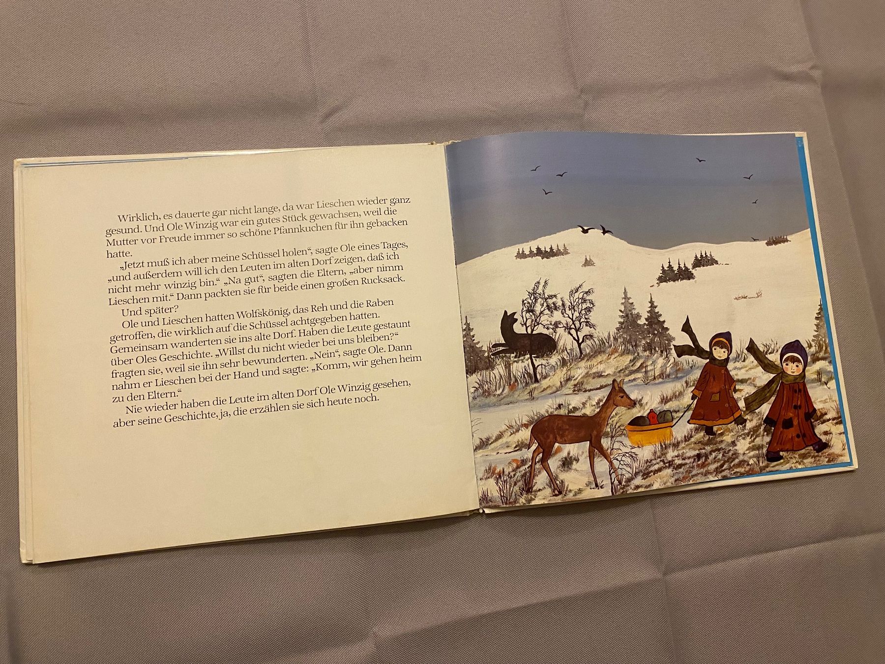 Bücher: Ole Winzig Ein Wintermärchen Bilderbuch Kinderbuch Ansorge – Gebraucht aus Basel von him_5r5n 4