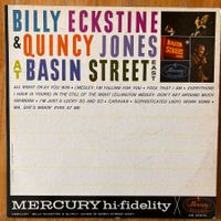 Billy Eckstine & Quincy Jones  At Basin Street East LP