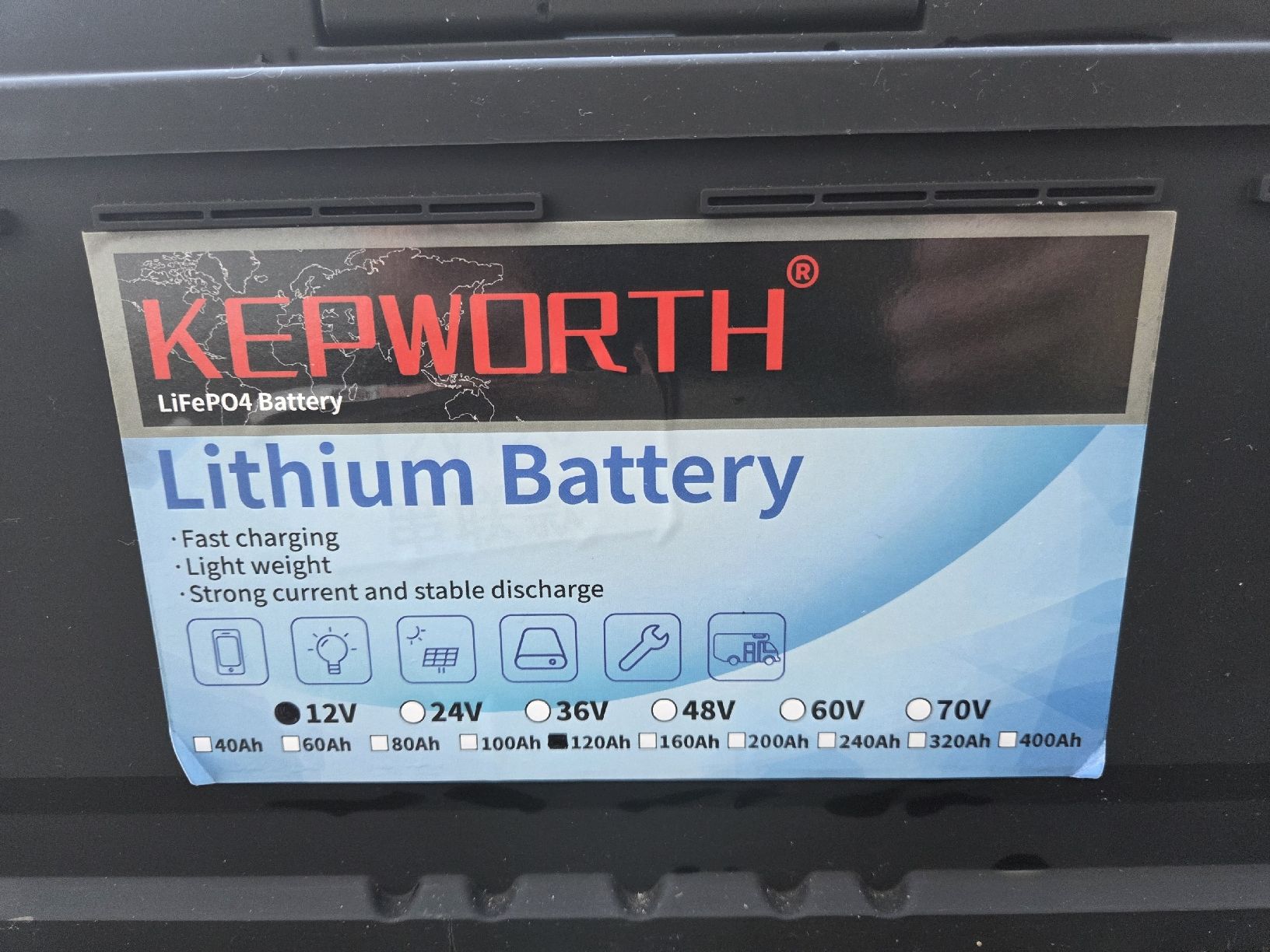 Dispositivi a energia solare: Lithium Batterie 12 Volt 120AH – Usato da Villmergen venduto da schluessel65