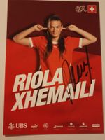 Riola Xhemaili - handsign.  SFV Autogrammkarte ⚽🇨🇭