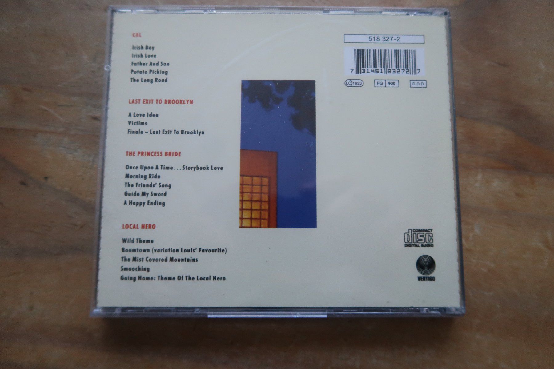 CDs: MARK KNOPFLER - SCREENPLAYING - EX- DIRE STRAITS CD – Gebraucht aus Basel von Patiscat 1