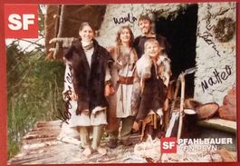 Pfahlbauer von Pfyn Steinzeit live SFDRS Autogramm signiert