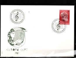 1985 - FDC / Europamarke - Erneste Ansermet 1883-1969